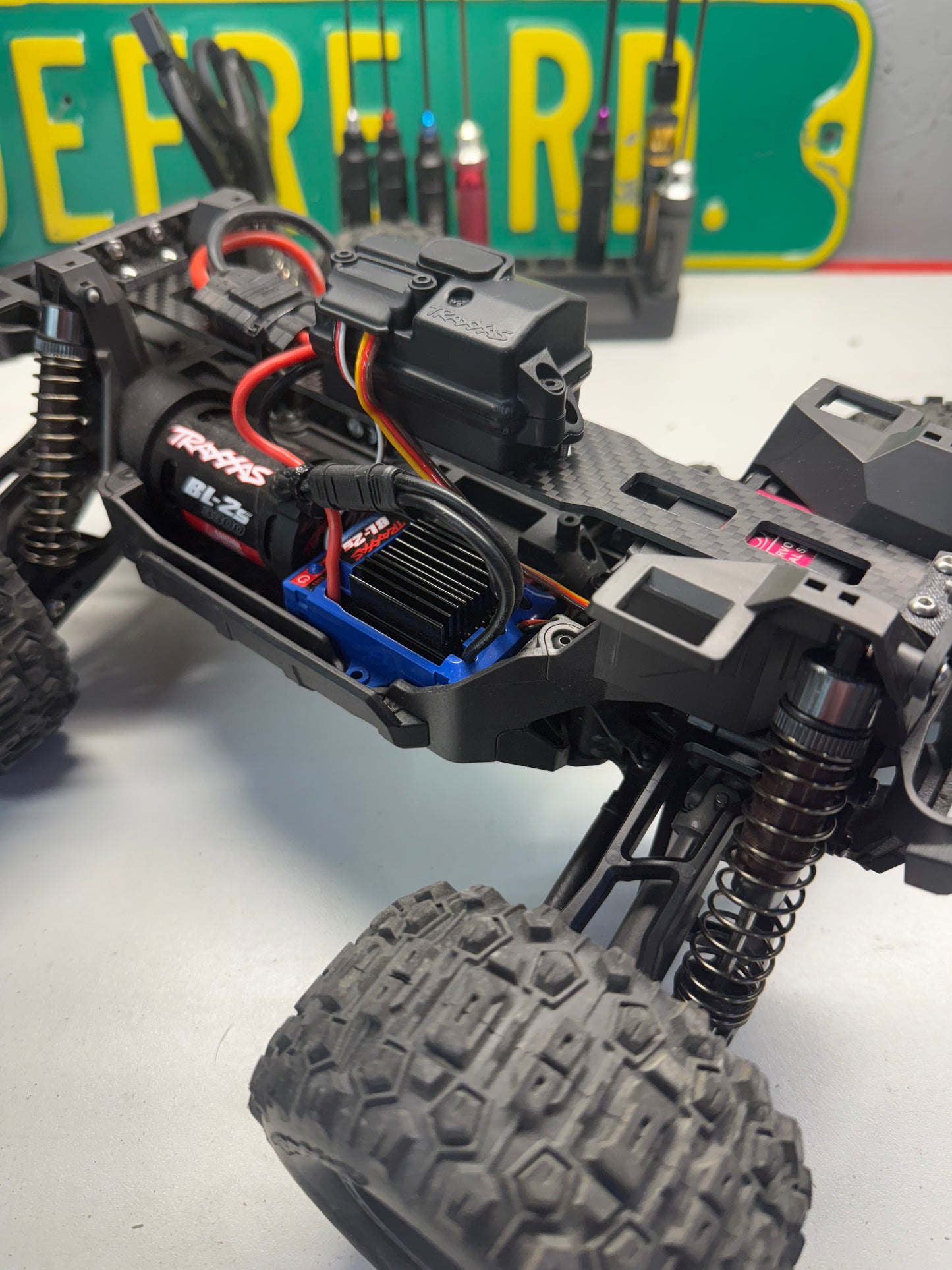 Traxxas MINI MAXX Lightweight Carbon Fiber brace